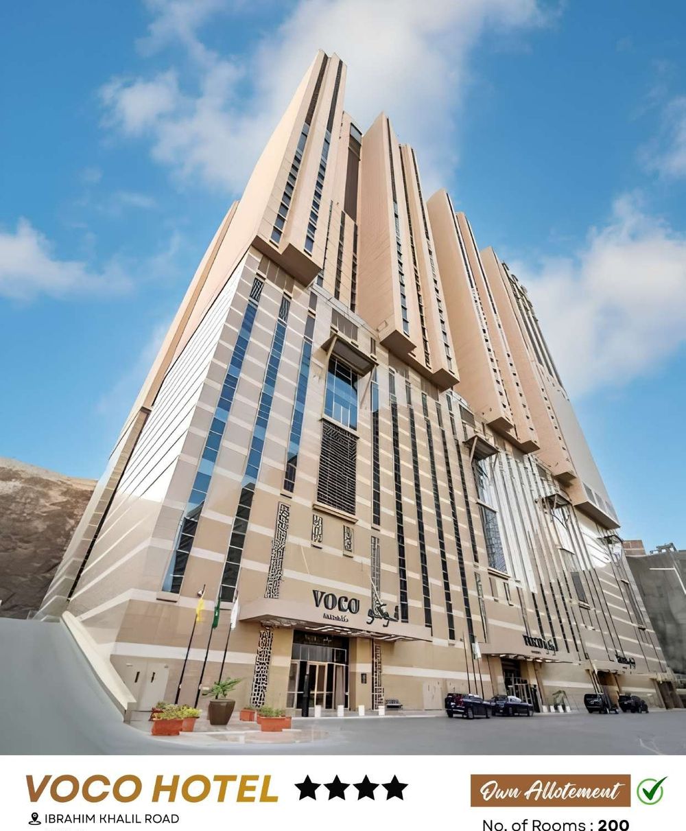 Voco Hotel, Makkah — 4-star, Ibrahim Khalil Road, 200 rooms